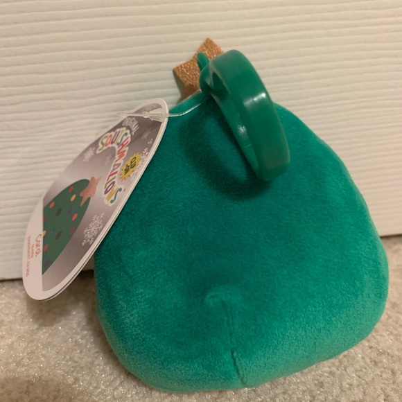 Squishmallow- Carol the Christmas tree clip on - Picture 2 of 5